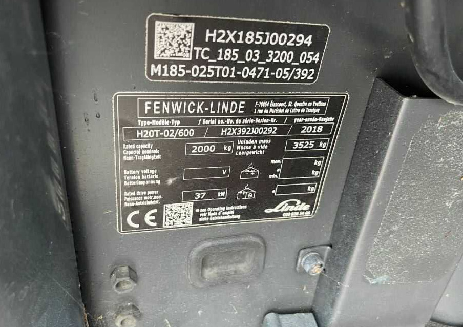 Linde H20T-02/600 - Chariot élévateur à gaz: photos 4 Linde H20T-02/600 - Chariot élévateur à gaz: photos 4