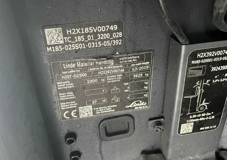 Linde H20T-02/600 - Chariot élévateur à gaz: photos 4 Linde H20T-02/600 - Chariot élévateur à gaz: photos 4