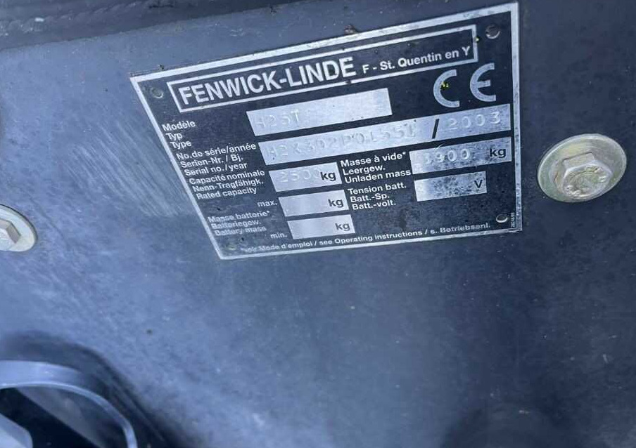 Linde H25T - Chariot élévateur à gaz: photos 4 Linde H25T - Chariot élévateur à gaz: photos 4