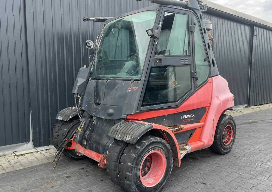 Linde H70D-03 - Chariot élévateur diesel: photos 1 Linde H70D-03 - Chariot élévateur diesel: photos 1