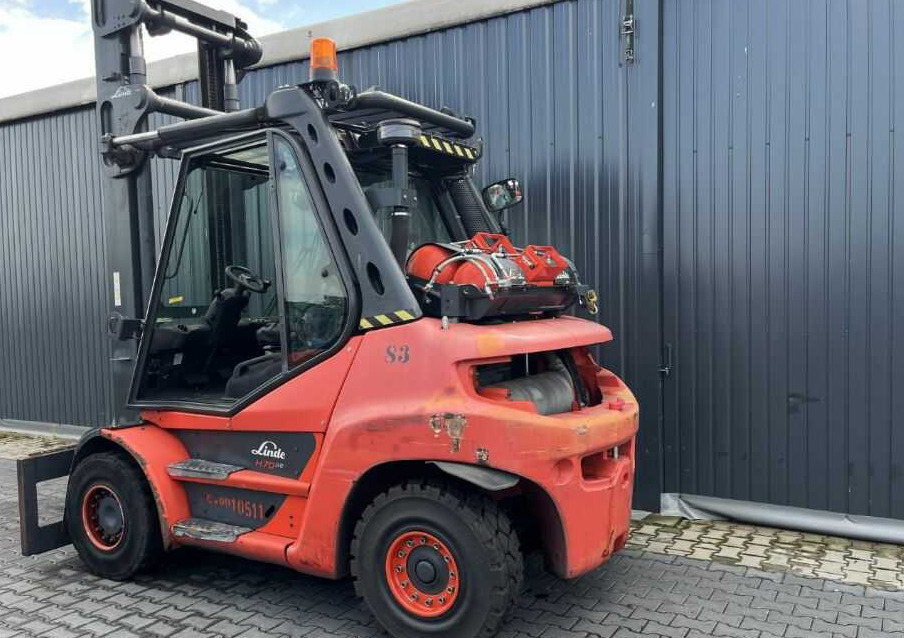 Linde H70T-03 - Chariot élévateur à gaz: photos 5 Linde H70T-03 - Chariot élévateur à gaz: photos 5