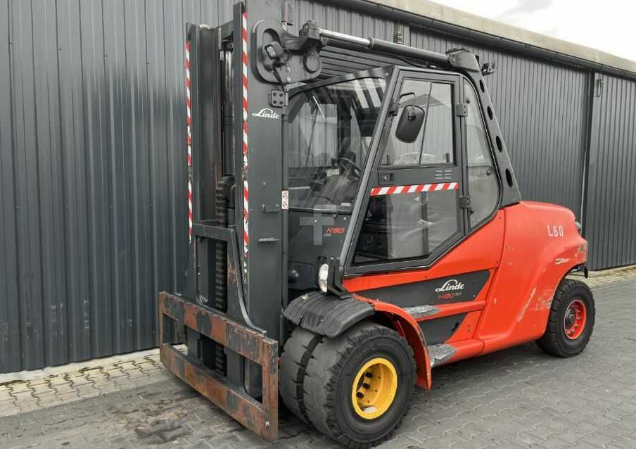 Linde H80D-03/1100 - Chariot élévateur diesel: photos 1 Linde H80D-03/1100 - Chariot élévateur diesel: photos 1