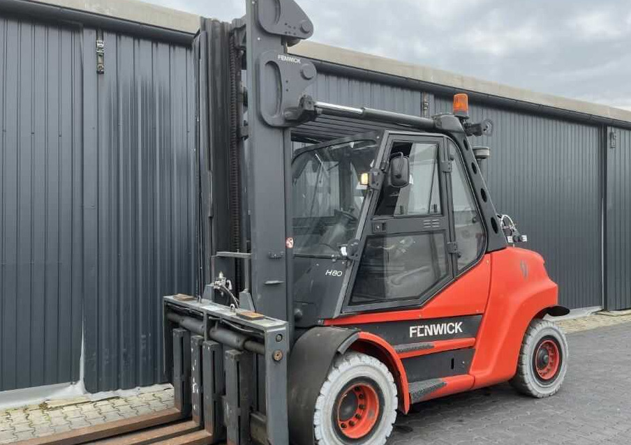 Linde H80T-02/900 - Chariot élévateur à gaz: photos 1 Linde H80T-02/900 - Chariot élévateur à gaz: photos 1