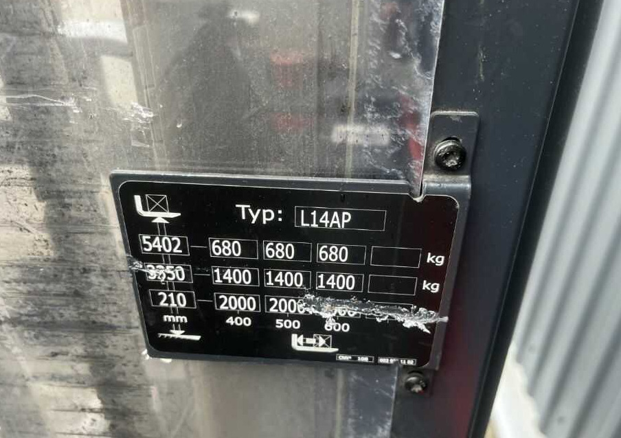 Linde L14APi - Gerbeur: photos 5 Linde L14APi - Gerbeur: photos 5
