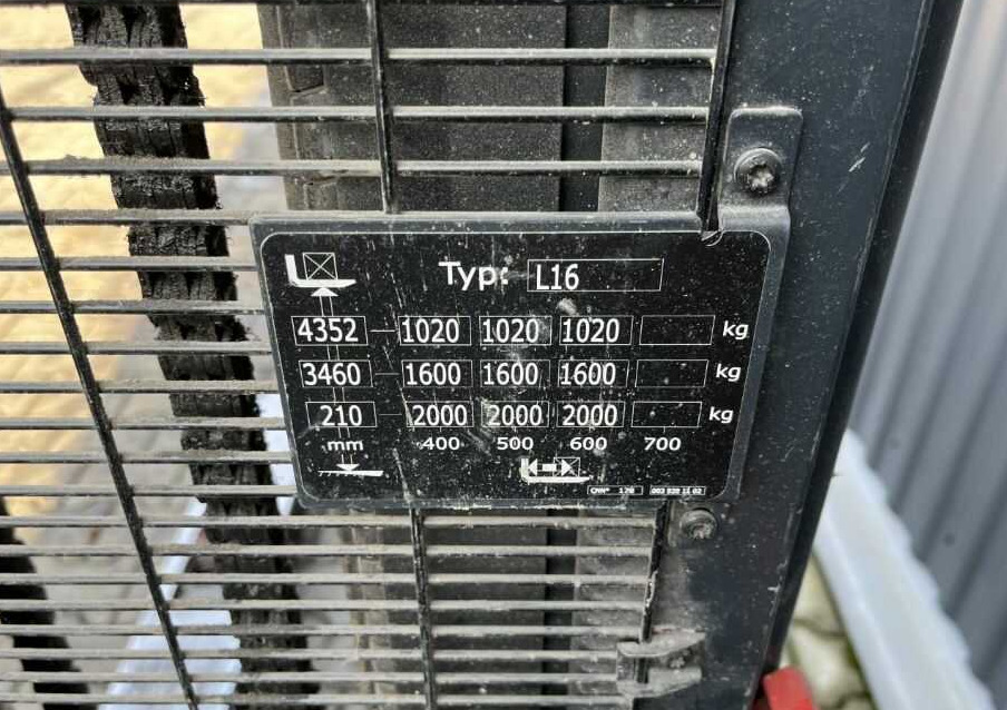 Linde L16 - Gerbeur: photos 5 Linde L16 - Gerbeur: photos 5