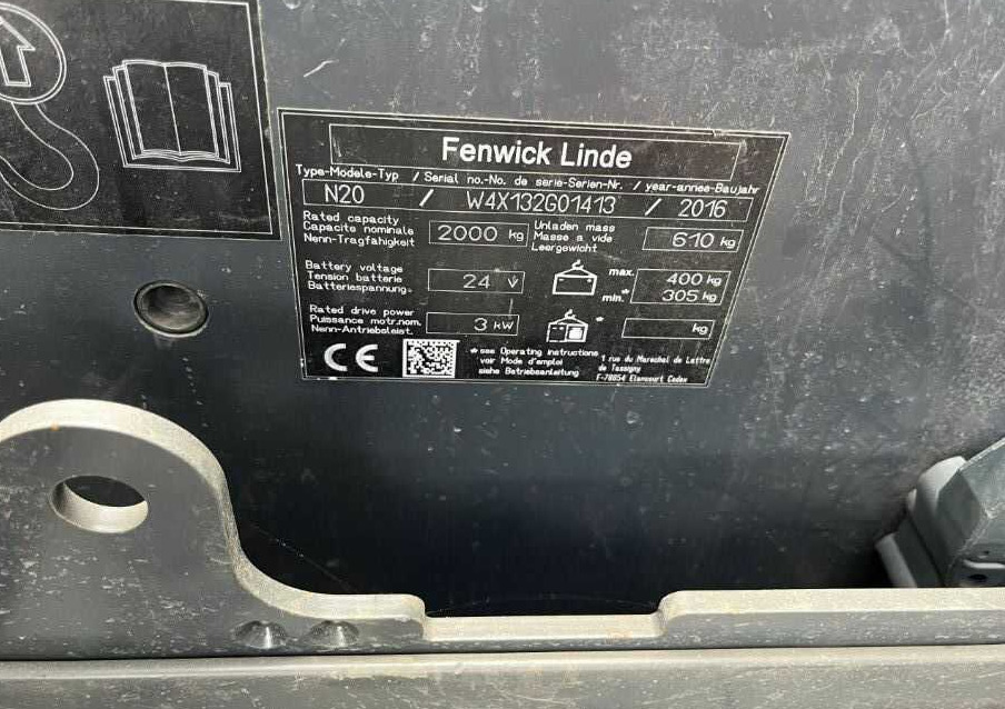 Linde N20 - Préparateur de commandes: photos 4 Linde N20 - Préparateur de commandes: photos 4