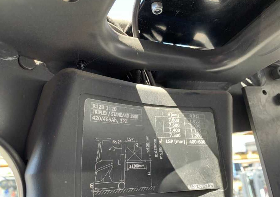 Crédit-bail  Linde R12B Linde R12B: photos 6