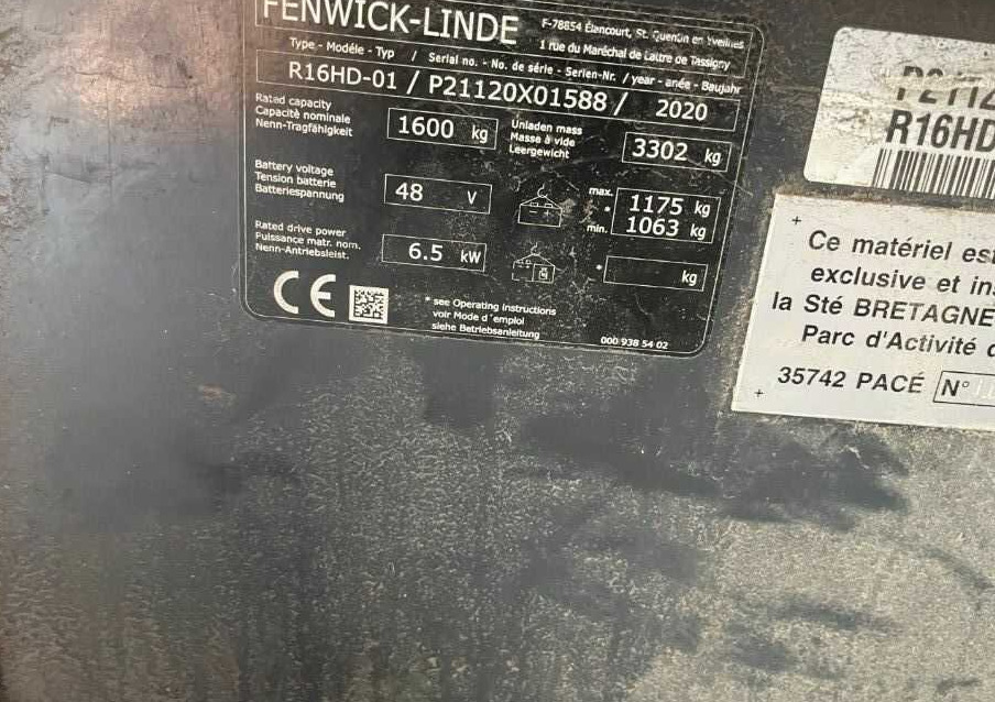 Linde R16HD-01 - Chariot à mât rétractable: photos 4 Linde R16HD-01 - Chariot à mât rétractable: photos 4
