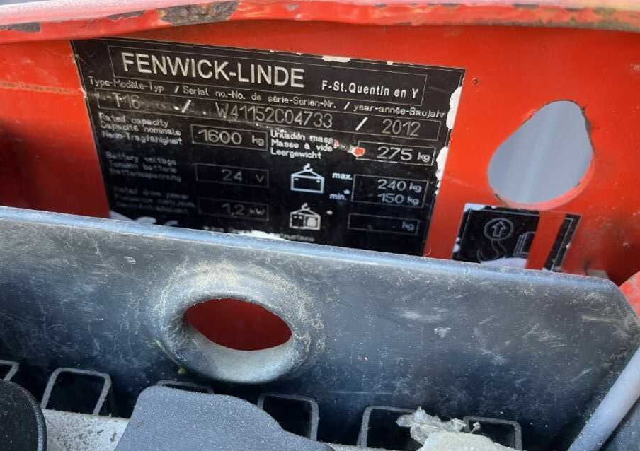 Linde T16 - Transpalette: photos 4 Linde T16 - Transpalette: photos 4
