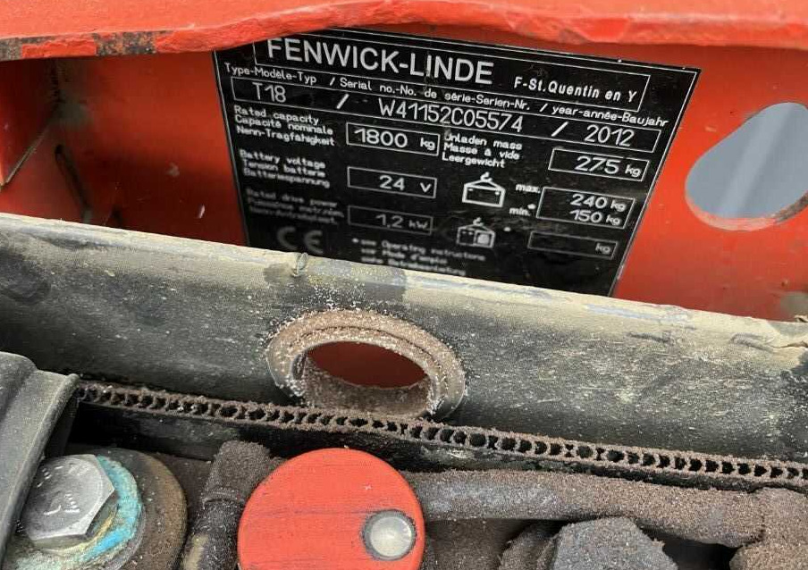 Linde T18 - Transpalette: photos 4 Linde T18 - Transpalette: photos 4