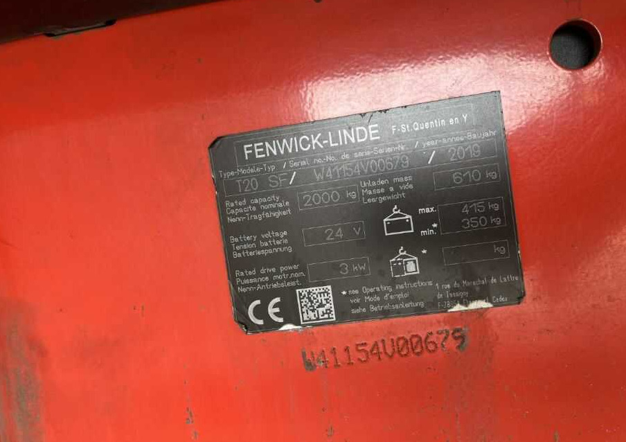 Linde T20SF - Transpalette: photos 4 Linde T20SF - Transpalette: photos 4