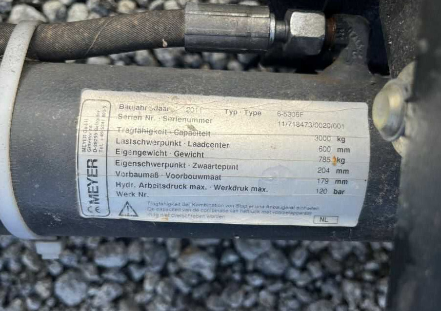 Meyer 6-5306F - Fourches pour Chariot élévateur: photos 2 Meyer 6-5306F - Fourches pour Chariot élévateur: photos 2