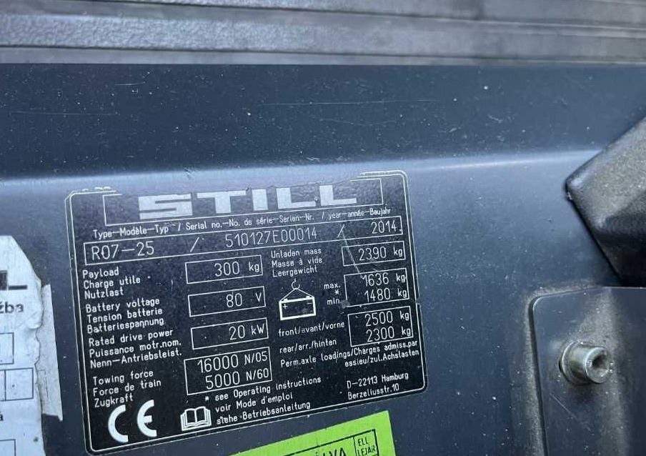 Still R07-25 - Chariot tracteur: photos 3 Still R07-25 - Chariot tracteur: photos 3