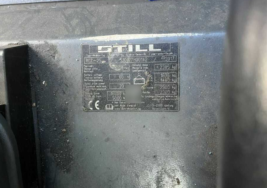 Still R07-25 - Chariot tracteur: photos 4 Still R07-25 - Chariot tracteur: photos 4