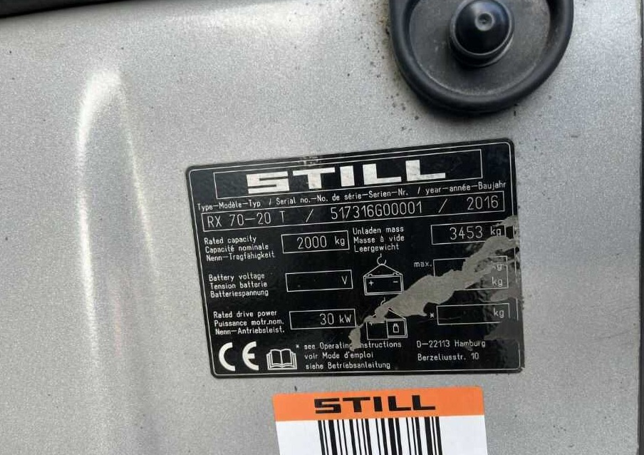Still RX70-20T - Chariot élévateur à gaz: photos 4 Still RX70-20T - Chariot élévateur à gaz: photos 4