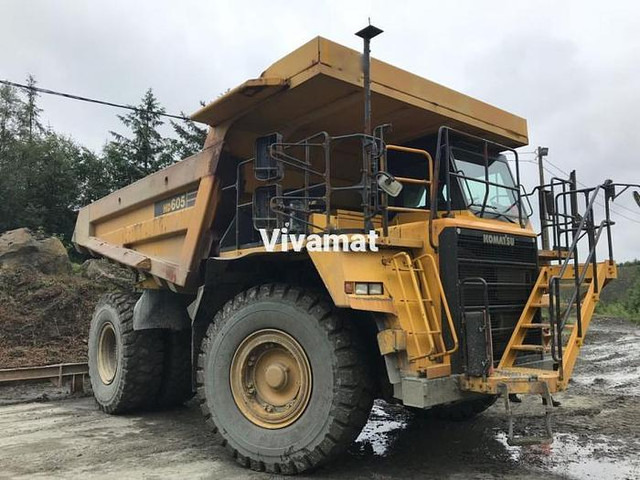 Komatsu HD605-7 - Tombereau: photos 1 Komatsu HD605-7 - Tombereau: photos 1