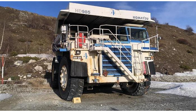 Komatsu HD985 - Tombereau: photos 2 Komatsu HD985 - Tombereau: photos 2
