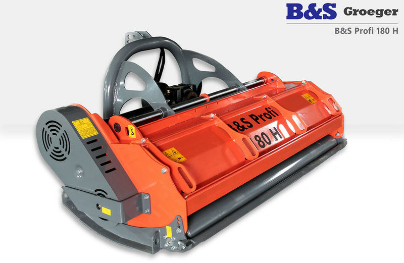 B&S Profi 180 H Schlegelmulcher Mulcher - Broyeur à axe horizontal: photos 1 B&S Profi 180 H Schlegelmulcher Mulcher - Broyeur à axe horizontal: photos 1