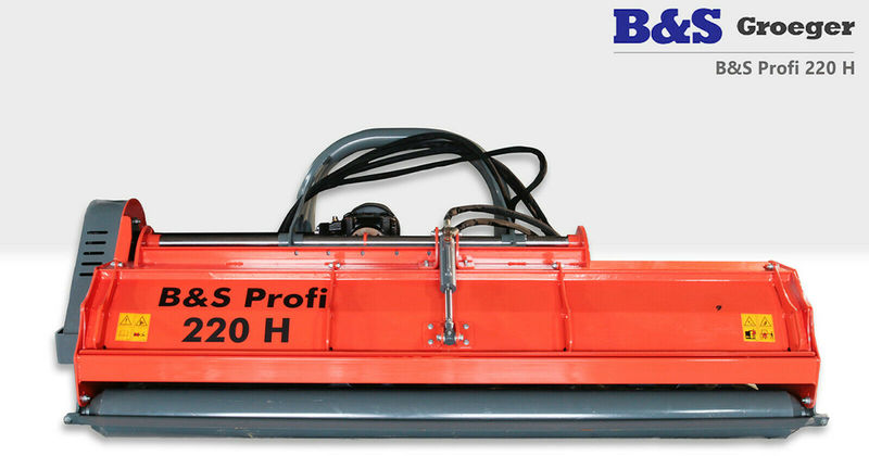 B&S Profi 220 H Schlegelmulcher Mulcher - Broyeur à axe horizontal: photos 1 B&S Profi 220 H Schlegelmulcher Mulcher - Broyeur à axe horizontal: photos 1