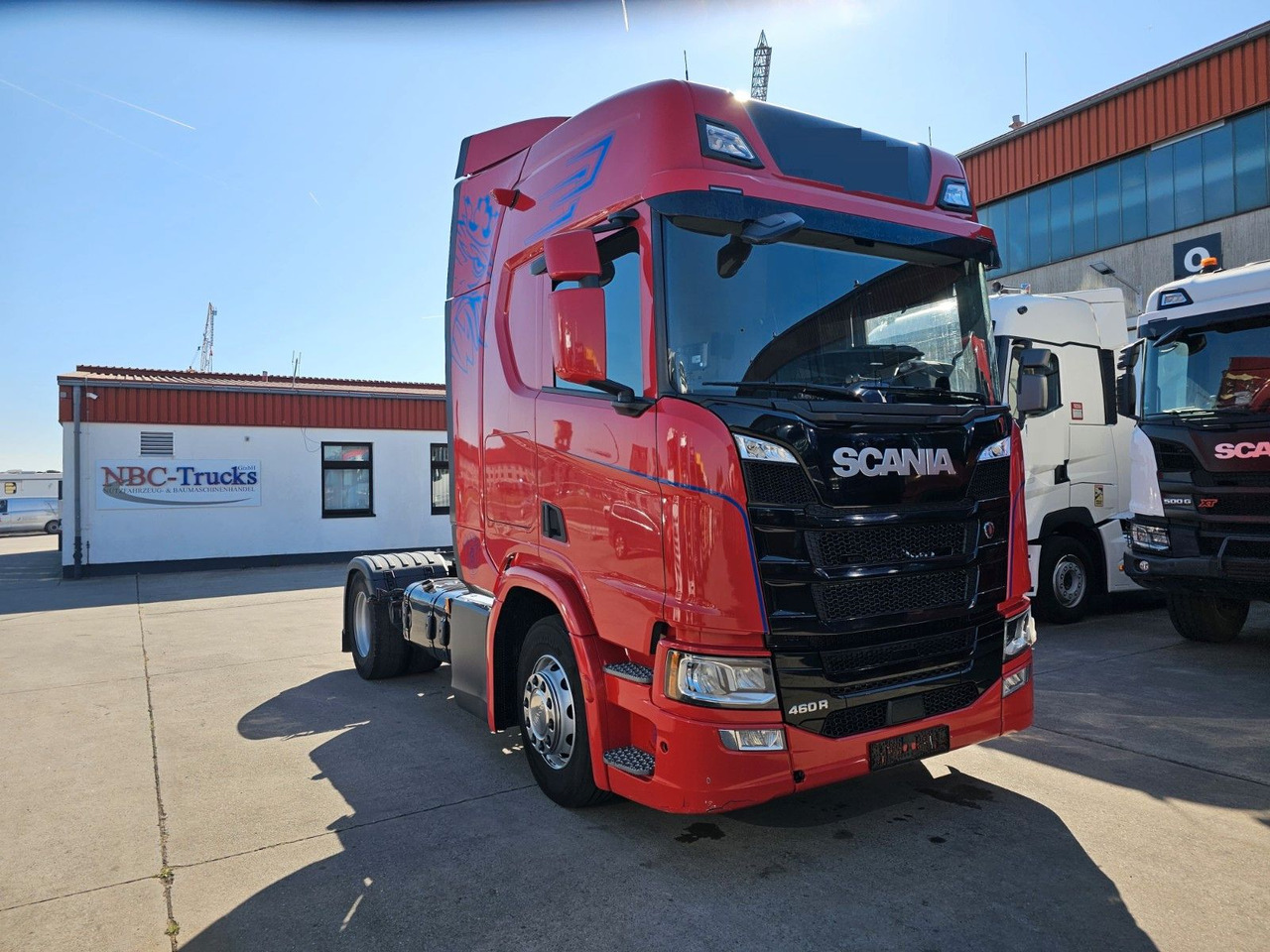 Scania R 460 * BRANDSCHADEN * ACC * RETARDER * LEDER * - Tracteur routier: photos 3 Scania R 460 * BRANDSCHADEN * ACC * RETARDER * LEDER * - Tracteur routier: photos 3