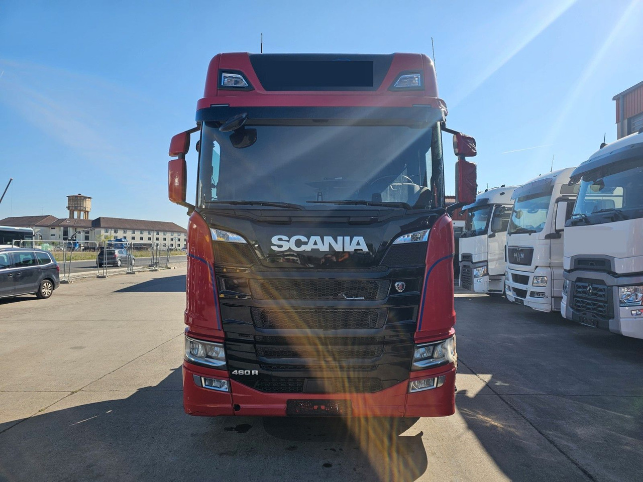 Scania R 460 * BRANDSCHADEN * ACC * RETARDER * LEDER * - Tracteur routier: photos 2 Scania R 460 * BRANDSCHADEN * ACC * RETARDER * LEDER * - Tracteur routier: photos 2