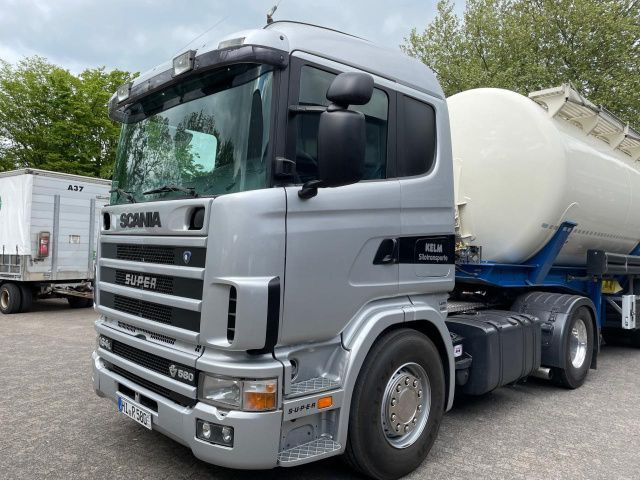 Scania R164 - 580 V8 Retarder Klima - Tracteur routier: photos 1 Scania R164 - 580 V8 Retarder Klima - Tracteur routier: photos 1