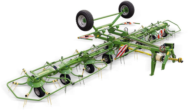 Krone getrokken schudders KWT met wielstel - Faneuse: photos 1 Krone getrokken schudders KWT met wielstel - Faneuse: photos 1