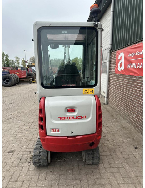 Mini pelle Takeuchi TB216 - Gebruikt: photos 6