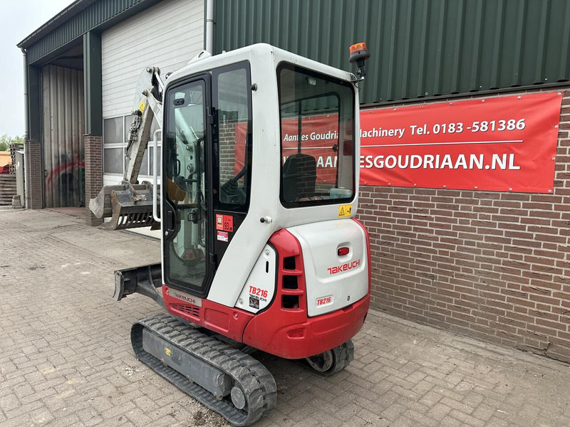 Mini pelle Takeuchi TB216 - Gebruikt: photos 7