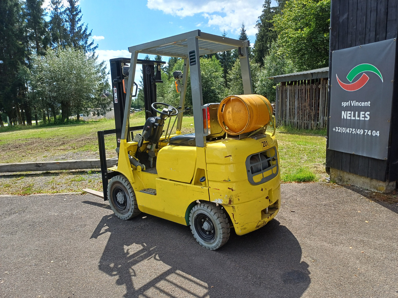 Mitsubishi Fg15 - Chariot élévateur à gaz: photos 2 Mitsubishi Fg15 - Chariot élévateur à gaz: photos 2