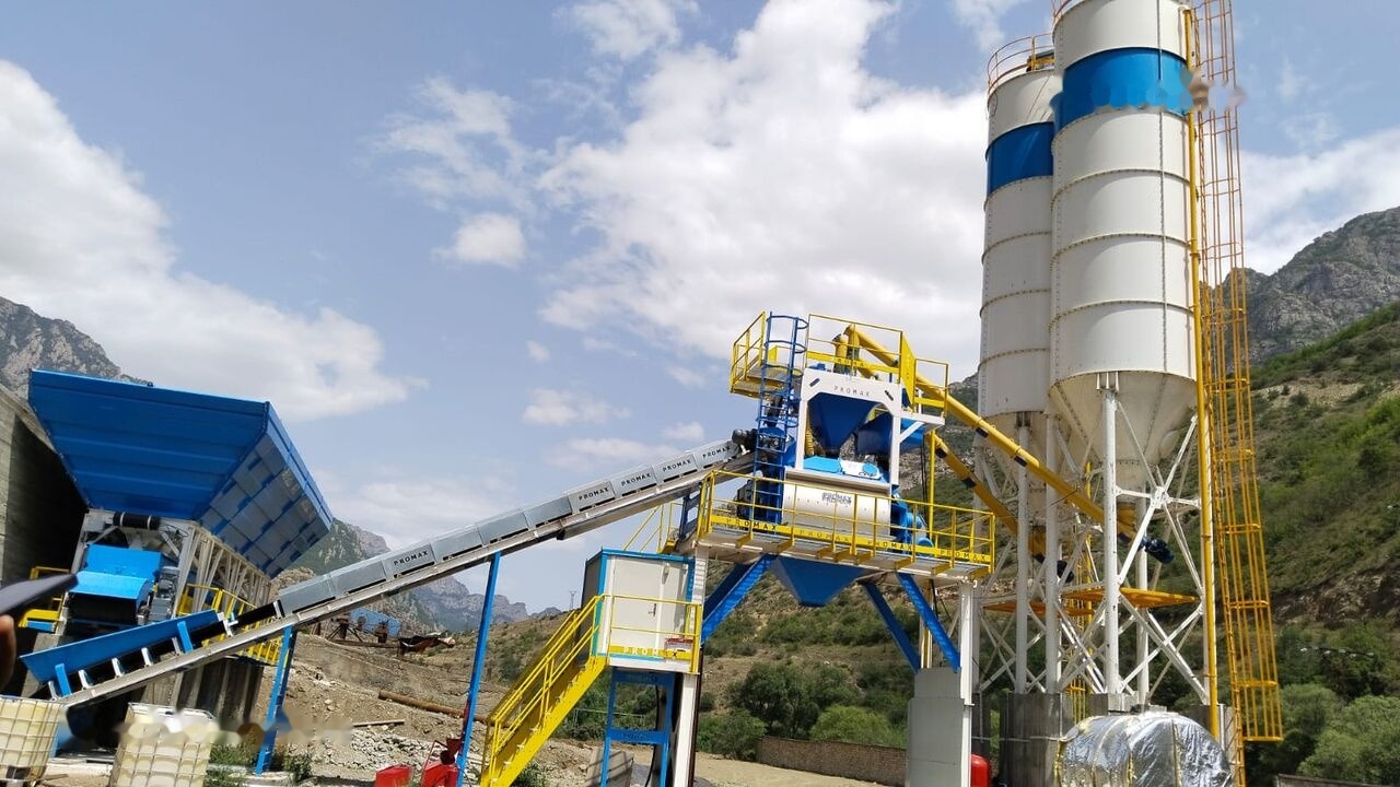 Promax Compact Concrete Batching Plant C120-TWN-LINE (120m3/h) - Centrale à béton: photos 2 Promax Compact Concrete Batching Plant C120-TWN-LINE (120m3/h) - Centrale à béton: photos 2