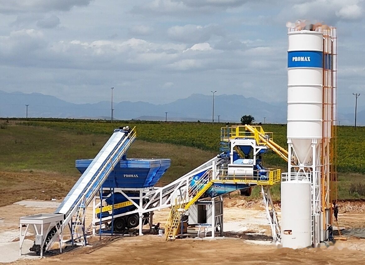 Promax Mobile Concrete Batching Plant M120-TWN (120m3/h) - Centrale à béton: photos 1 Promax Mobile Concrete Batching Plant M120-TWN (120m3/h) - Centrale à béton: photos 1