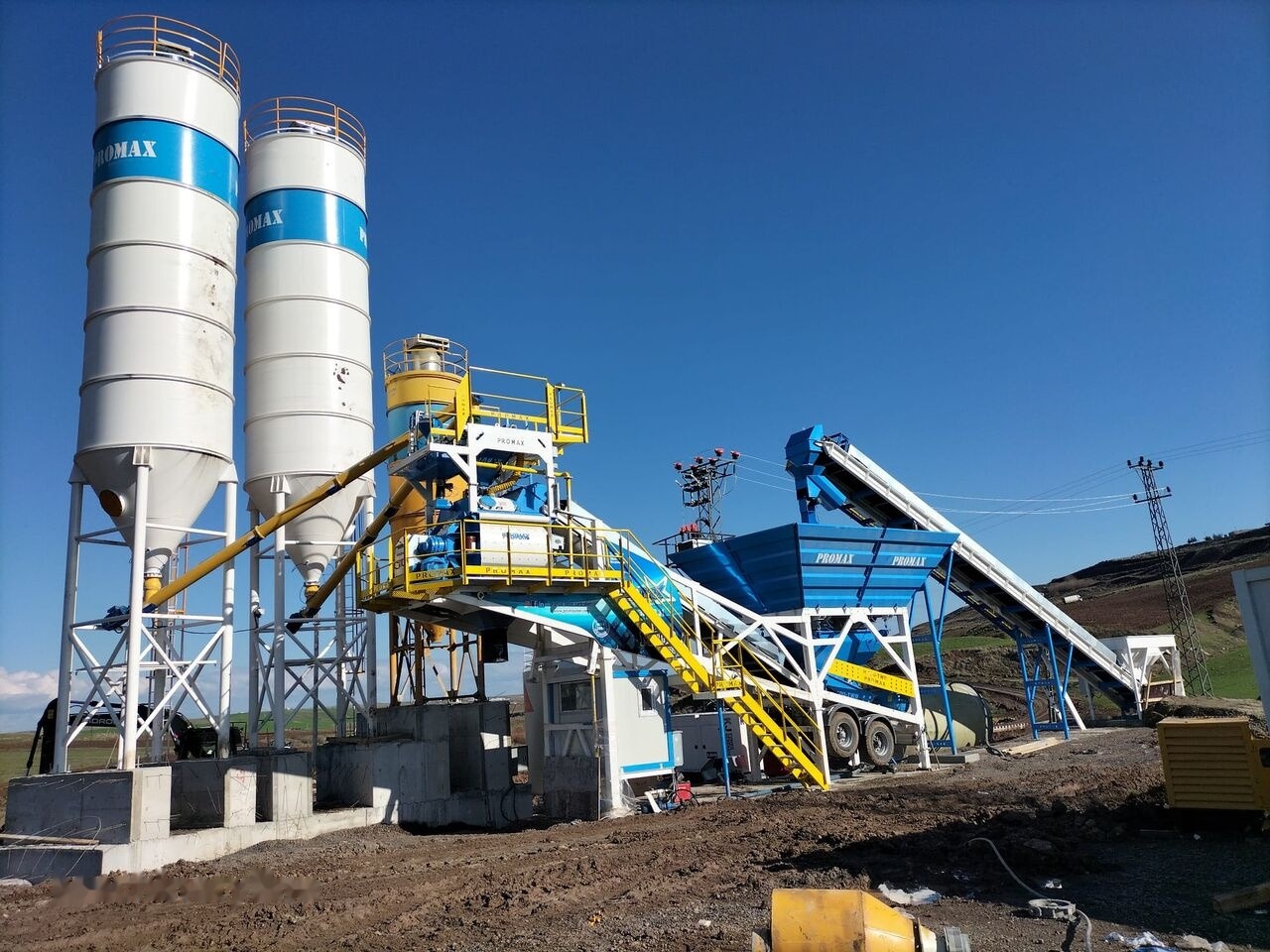 Promax Mobile Concrete Batching Plant PROMAX M100-TWN (100m³/h) - Centrale à béton: photos 3 Promax Mobile Concrete Batching Plant PROMAX M100-TWN (100m³/h) - Centrale à béton: photos 3