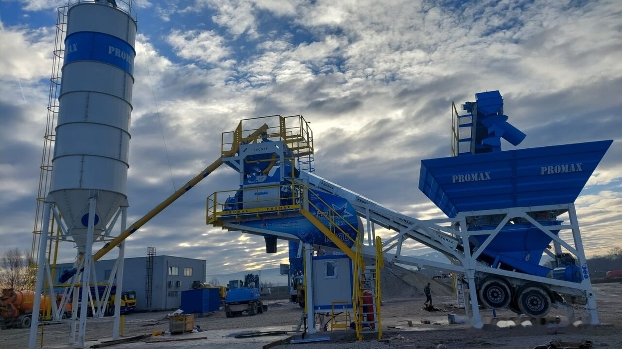 Promax Mobile Concrete Batching Plant PROMAX M100-TWN (100m³/h) - Centrale à béton: photos 4 Promax Mobile Concrete Batching Plant PROMAX M100-TWN (100m³/h) - Centrale à béton: photos 4