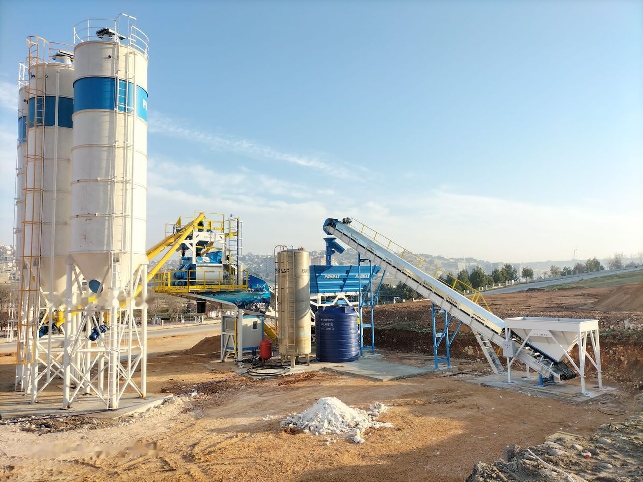 Promax Mobile Concrete Batching Plant PROMAX M100-TWN (100m³/h) - Centrale à béton: photos 1 Promax Mobile Concrete Batching Plant PROMAX M100-TWN (100m³/h) - Centrale à béton: photos 1
