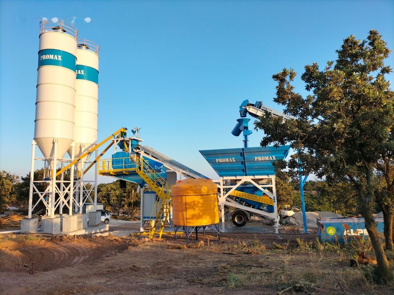 Promax Mobile Concrete Batching Plant PROMAX M60-SNG (60m3/h) - Centrale à béton: photos 4 Promax Mobile Concrete Batching Plant PROMAX M60-SNG (60m3/h) - Centrale à béton: photos 4