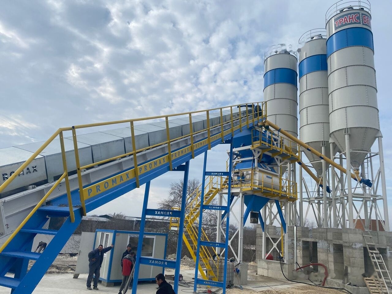 Promax Stationary Concrete Batching Plant S130-TWN (130m/h) - Centrale à béton: photos 4 Promax Stationary Concrete Batching Plant S130-TWN (130m/h) - Centrale à béton: photos 4