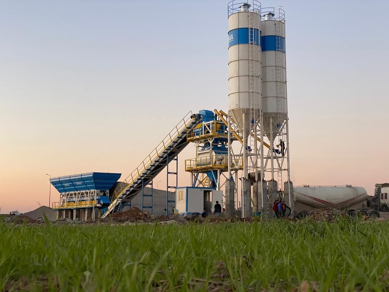 Promax Stationary Concrete Batching Plant S130-TWN (130m/h) - Centrale à béton: photos 2 Promax Stationary Concrete Batching Plant S130-TWN (130m/h) - Centrale à béton: photos 2