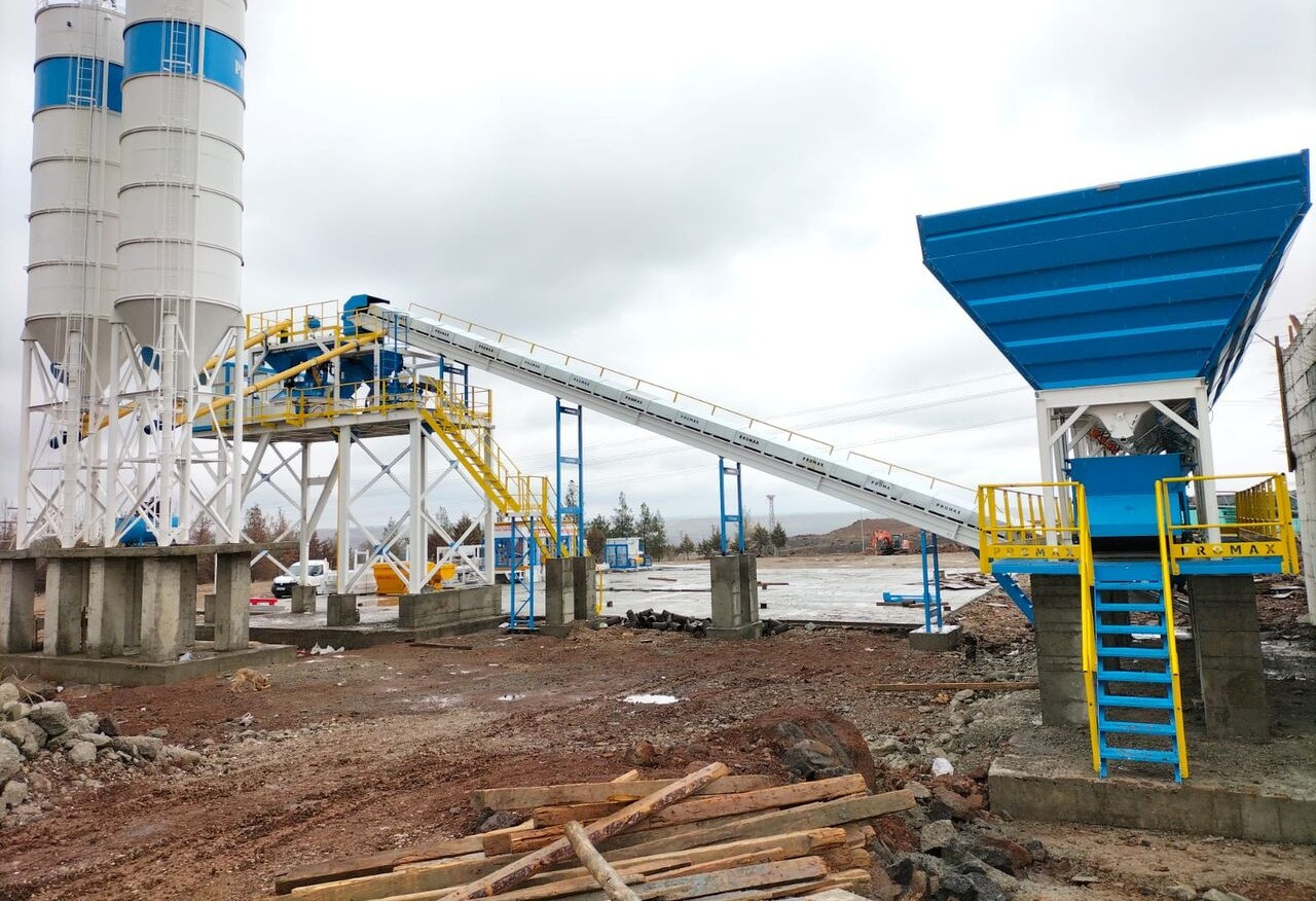 Promax Stationary Concrete Batching Plant with Double Planetary Mixer - Centrale à béton: photos 2 Promax Stationary Concrete Batching Plant with Double Planetary Mixer - Centrale à béton: photos 2