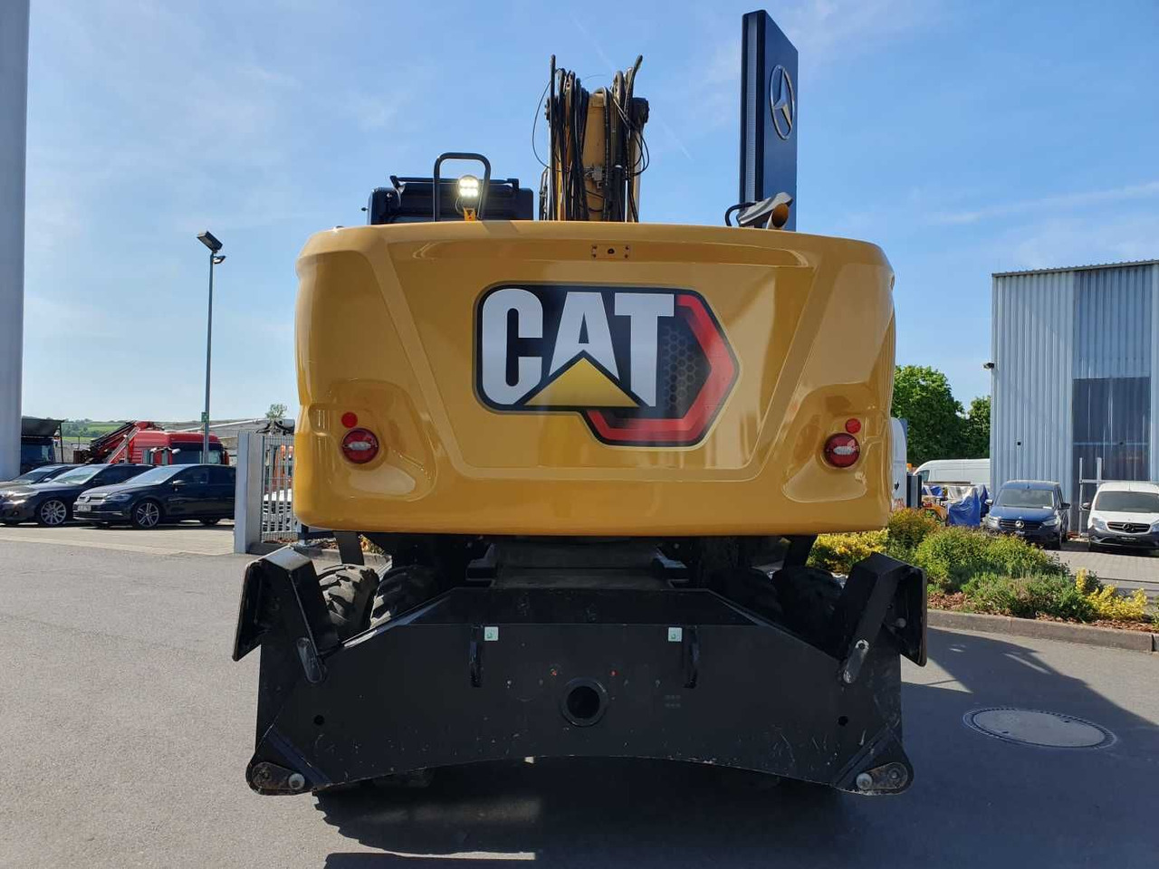 CAT M318 / 2022 / nur 286h! / Tieflöffel / Pratzen - Pelle sur pneus: photos 5 CAT M318 / 2022 / nur 286h! / Tieflöffel / Pratzen - Pelle sur pneus: photos 5