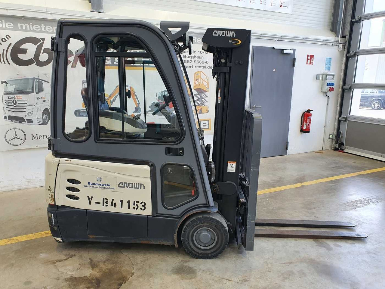 Crown SCT6020-1.3 /Triplex: 4.30m /Batterie 2020 - Chariot élévateur électrique: photos 2 Crown SCT6020-1.3 /Triplex: 4.30m /Batterie 2020 - Chariot élévateur électrique: photos 2