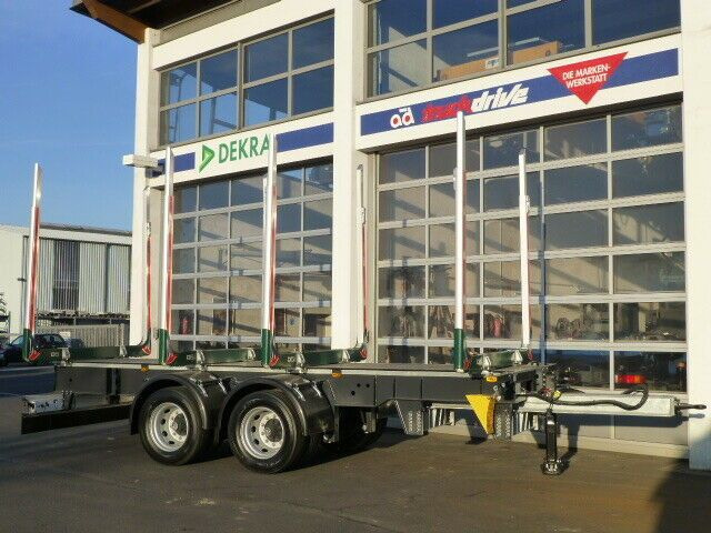 Ebert KHZA 18 Tandem-Kurzholz-Anhänger NEU Ebert KHZA 18 Tandem-Kurzholz-Anhänger NEU - Remorque grumier: photos 4 Ebert KHZA 18 Tandem-Kurzholz-Anhänger NEU Ebert KHZA 18 Tandem-Kurzholz-Anhänger NEU - Remorque grumier: photos 4