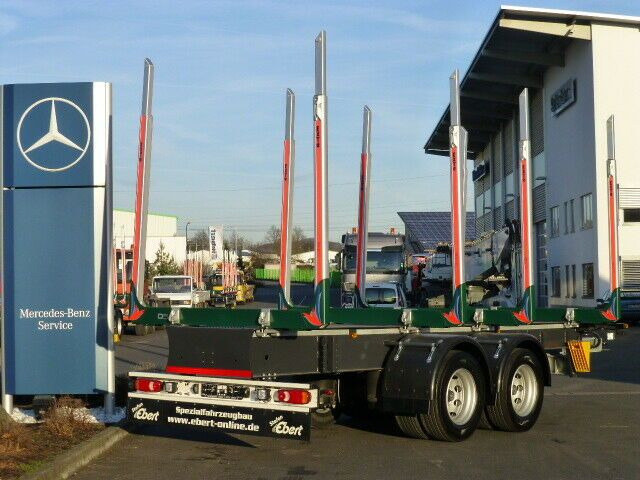 Ebert KHZA 18 Tandem-Kurzholz-Anhänger NEU Ebert KHZA 18 Tandem-Kurzholz-Anhänger NEU - Remorque grumier: photos 3 Ebert KHZA 18 Tandem-Kurzholz-Anhänger NEU Ebert KHZA 18 Tandem-Kurzholz-Anhänger NEU - Remorque grumier: photos 3