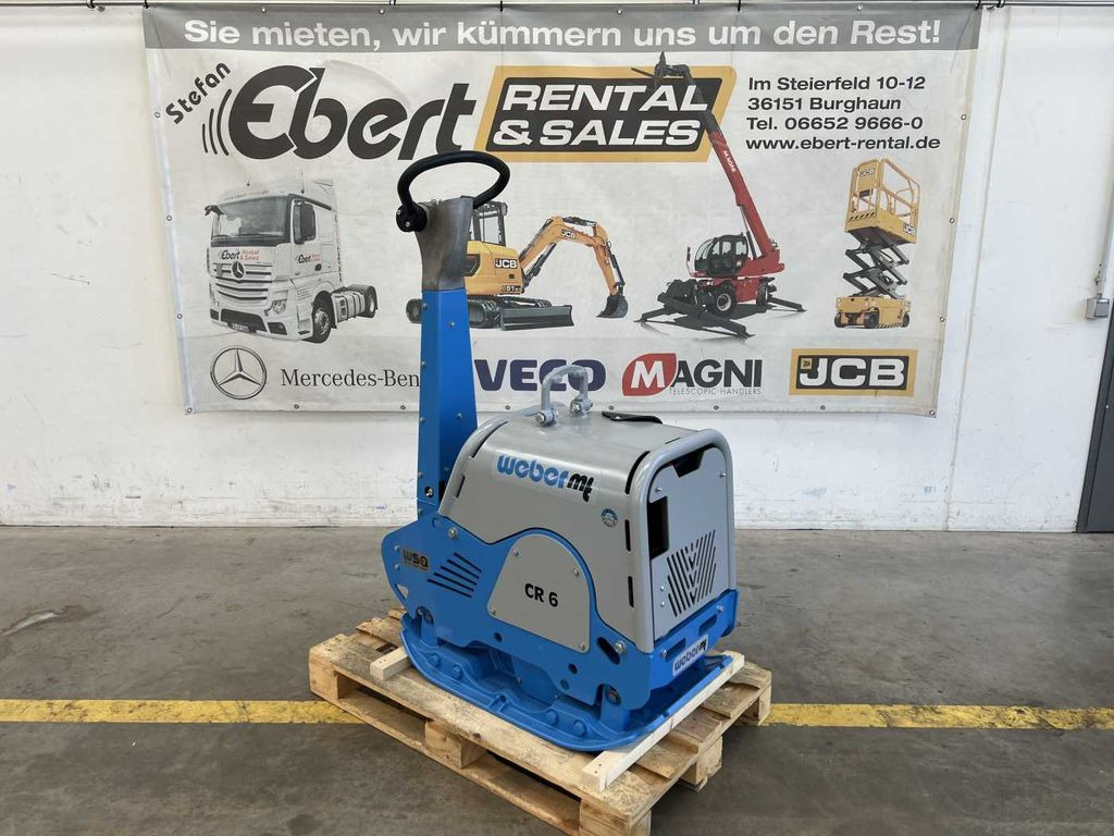 Weber CR 6 WSA Hatz-Diesel / 428 kg Rüttelplatte - Engins de chantier: photos 1 Weber CR 6 WSA Hatz-Diesel / 428 kg Rüttelplatte - Engins de chantier: photos 1