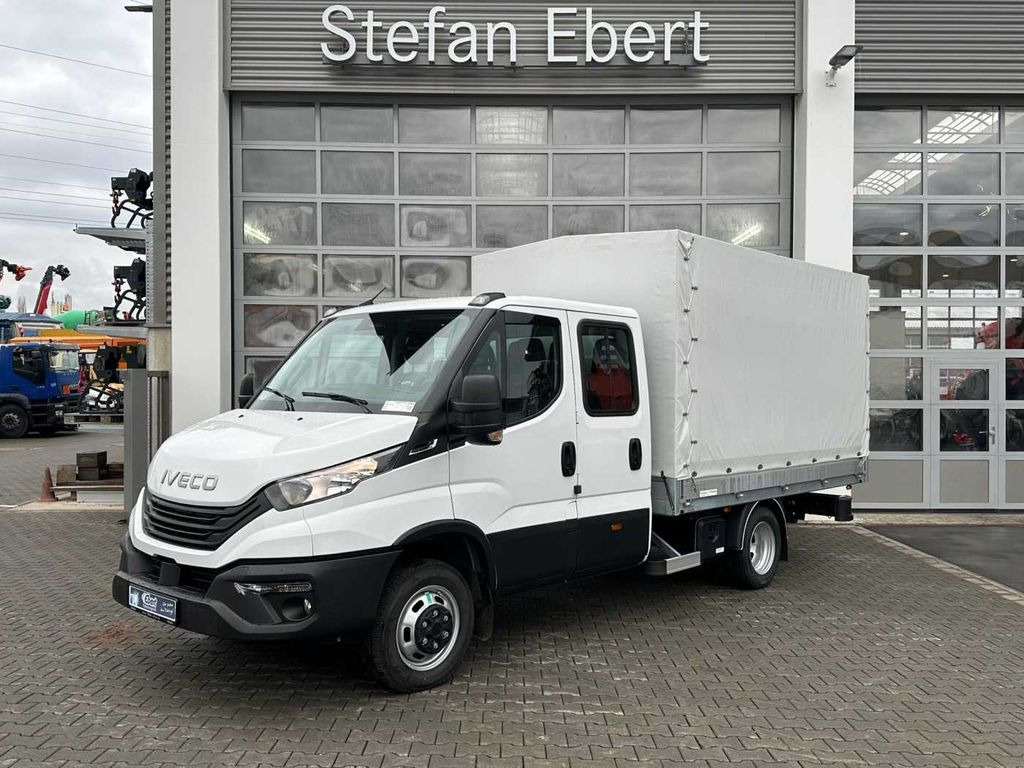 Iveco Daily 50C18H A8 DoKa *AHK*Automatik*7-Sitze* - Véhicule utilitaire plateau baché, Utilitaire double cabine: photos 1 Iveco Daily 50C18H A8 DoKa *AHK*Automatik*7-Sitze* - Véhicule utilitaire plateau baché, Utilitaire double cabine: photos 1
