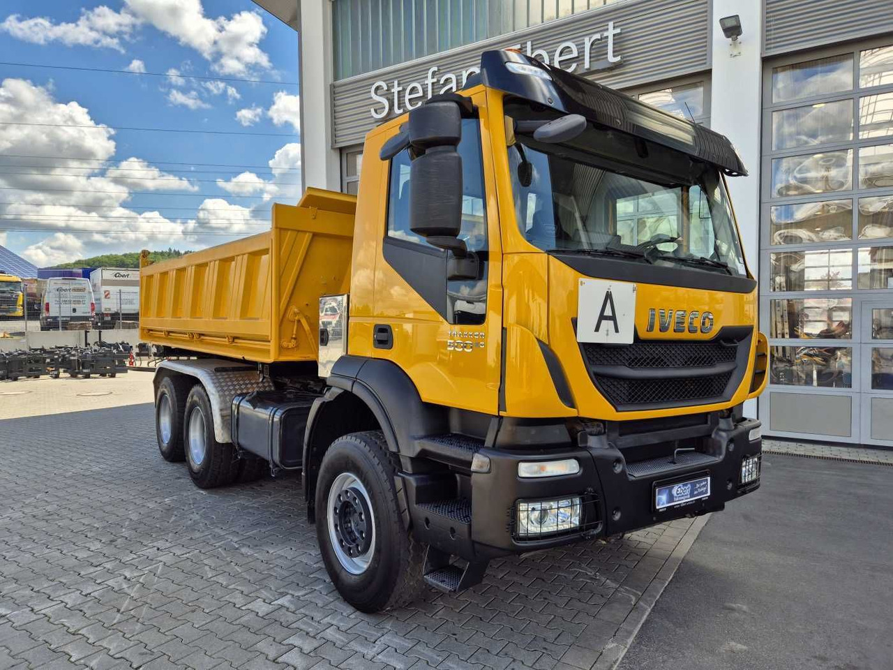 Iveco Trakker AD380T50 6x4 Kipper/SZM Wechselsystem - Camion benne: photos 3 Iveco Trakker AD380T50 6x4 Kipper/SZM Wechselsystem - Camion benne: photos 3