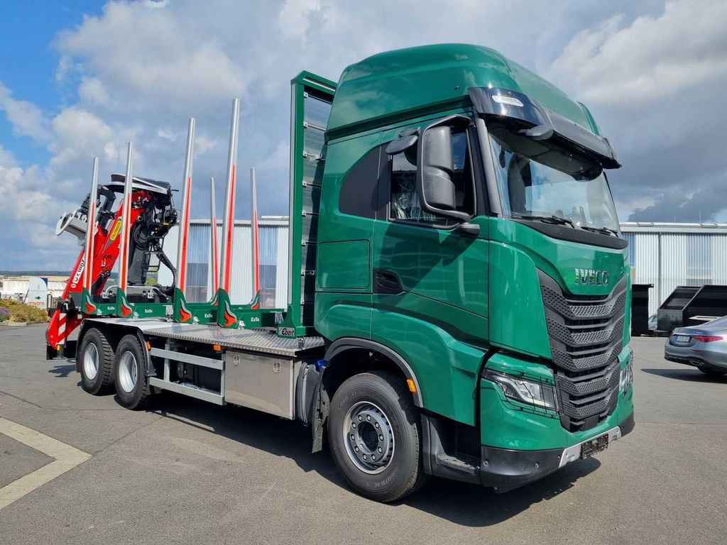 Iveco X-WAY AS300X57ZP ON+ 6x4 Palfinger Epsilon M12 Z - Camion grumier, Camion grue: photos 2 Iveco X-WAY AS300X57ZP ON+ 6x4 Palfinger Epsilon M12 Z - Camion grumier, Camion grue: photos 2