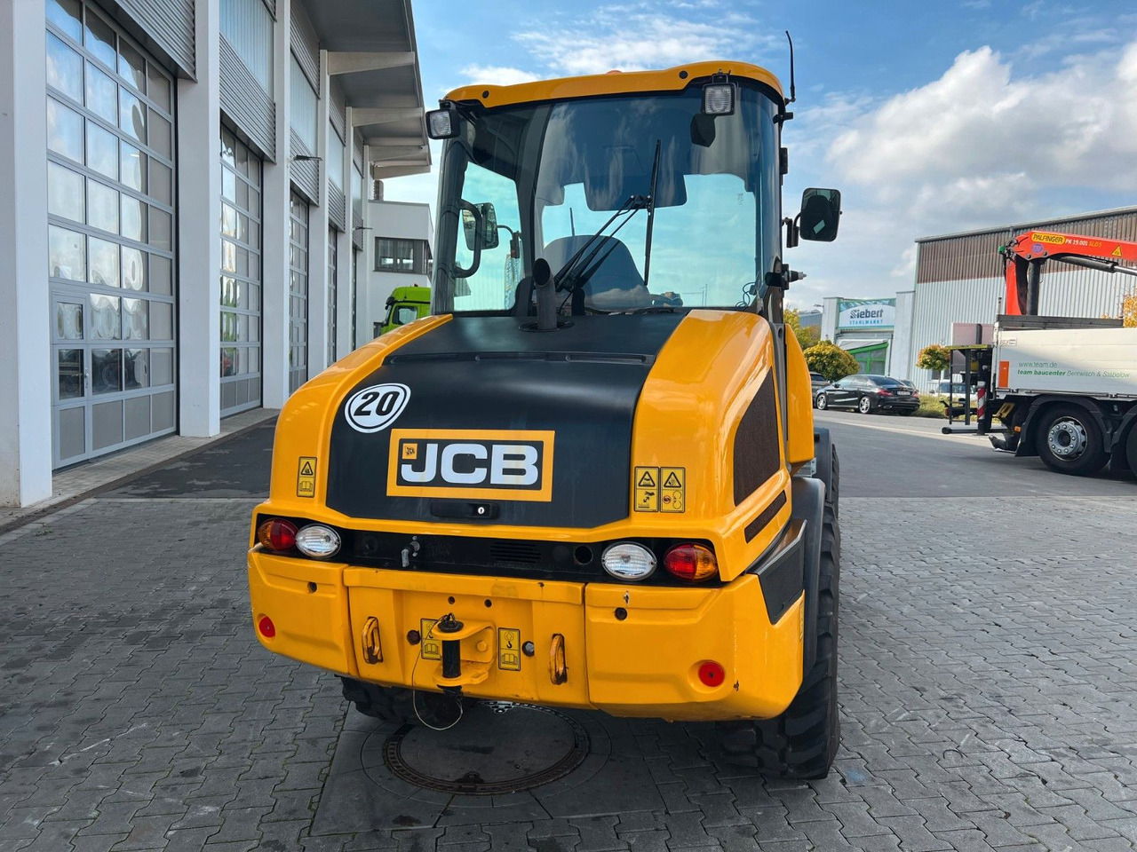 JCB 407 SV / nur 268h! / Klappschaufel & Gabel - Chargeuse sur pneus: photos 4 JCB 407 SV / nur 268h! / Klappschaufel & Gabel - Chargeuse sur pneus: photos 4