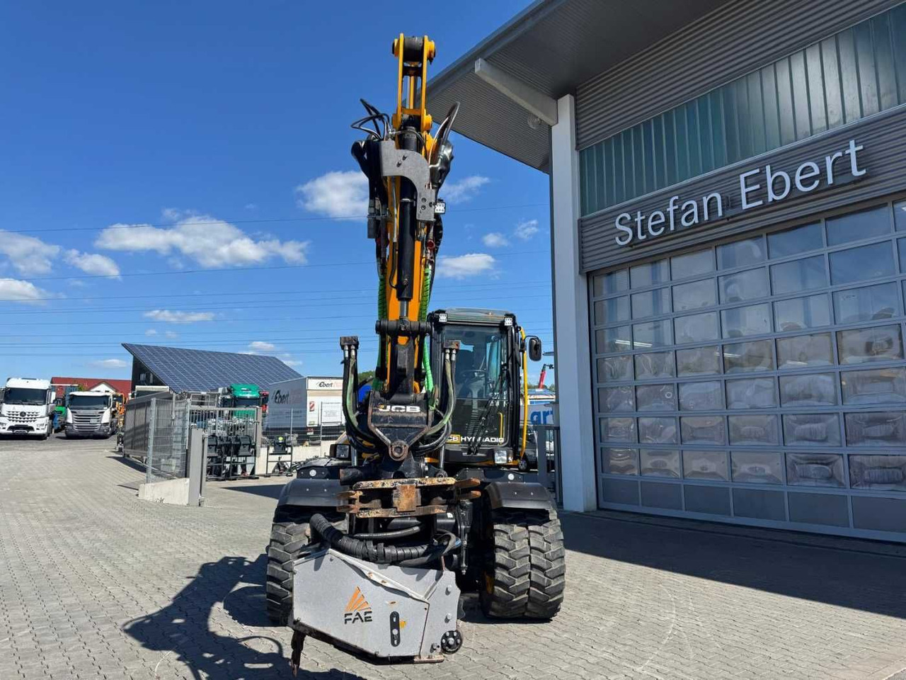 JCB Hydradig HD 110WT / 2021 / 516h! / Tiltrotator - Pelle sur pneus: photos 4 JCB Hydradig HD 110WT / 2021 / 516h! / Tiltrotator - Pelle sur pneus: photos 4