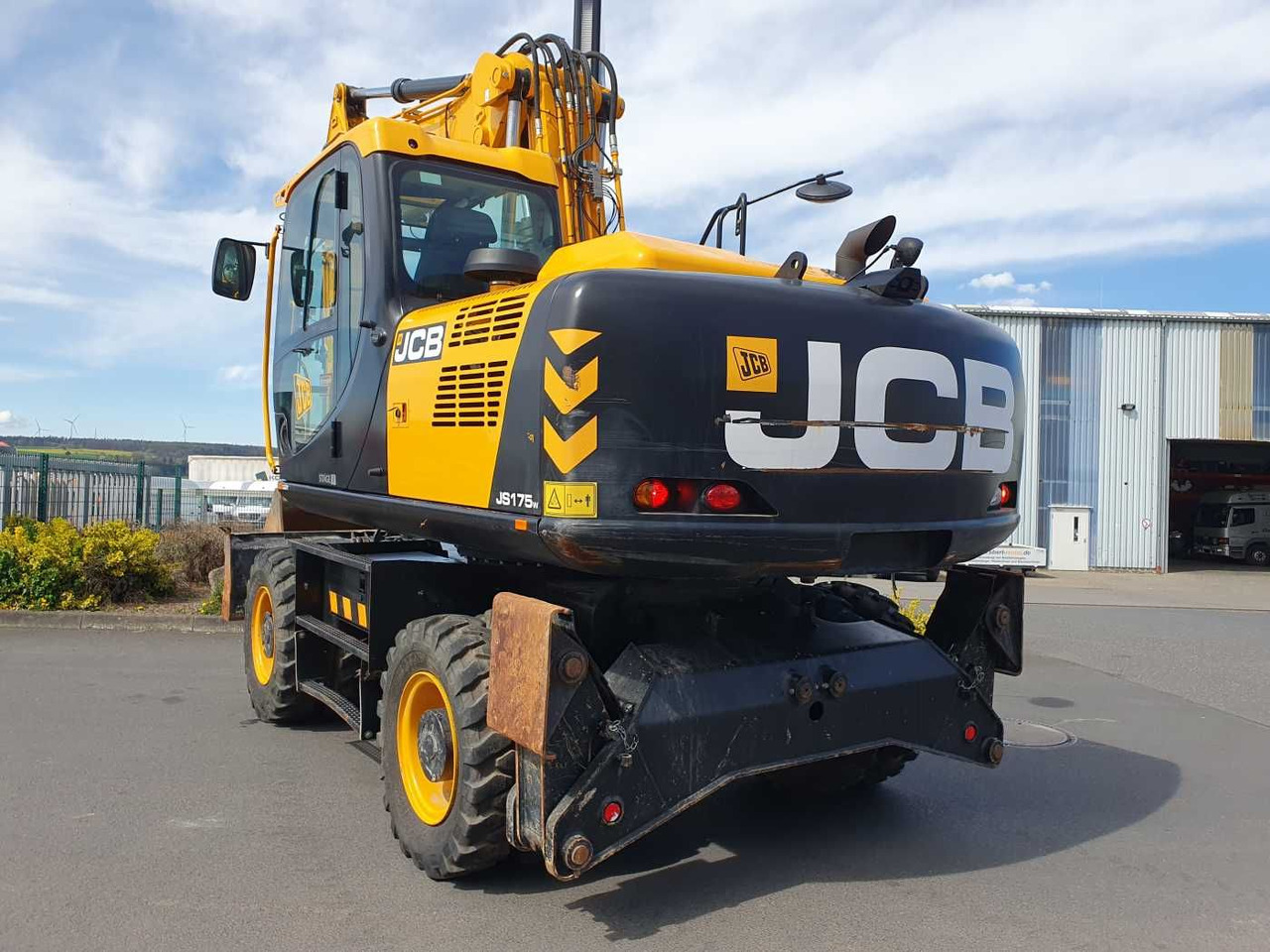 JCB JS 175 W / 2024 / nur 622h! / 1x Tieflöffel - Pelle sur pneus: photos 3 JCB JS 175 W / 2024 / nur 622h! / 1x Tieflöffel - Pelle sur pneus: photos 3